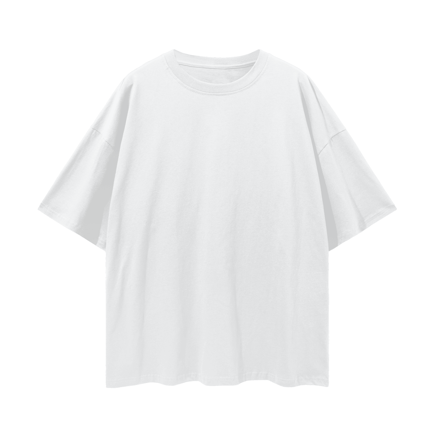 NYC Top Gay Pride on White Oversize Deep Drop Shoulder Tee Oversize Deep Drop Shoulder Tee - 190 GSM