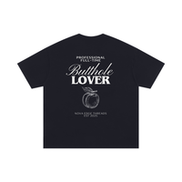 Professional Full Time Butthole Lover Gay Pride Size Inclusive Black Oversize Tee Size Inclusive Oversize Tee
