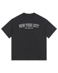 New York City East Coast Gay Pride on front of Size Inclusive Vintage Wash Oversize Tee Vintage Wash Oversize Tee