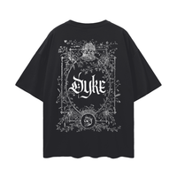 Dyke Pride Shirt Memento Mori Fashion Black Oversize Deep Drop Shoulder Tee Oversize Deep Drop Shoulder Tee - 190 GSM