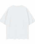 Indigiqueer Pride Graphic T-shirt Lavender Word Block Oversize Deep Drop Shoulder Tee