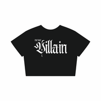 I'm That Villain T Shirt Unapologetic Pride Black Seamless Mini Tee Seamless Mini Tee
