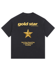 Gold Star Black and Gold Size Inclusive Pride Vintage Washed Oversize Tee Vintage Wash Oversize Tee