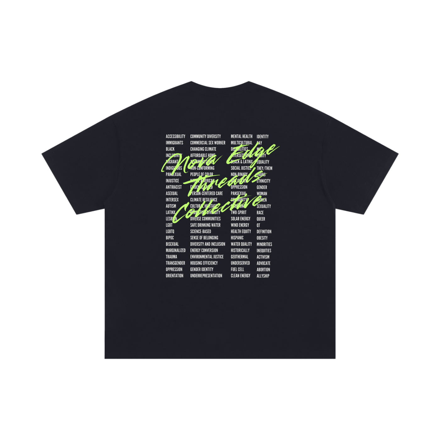Nova Edge Threads Collective Banned Words List Size Inclusive Oversize Tee Size Inclusive Oversize Tee