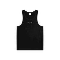 Vers Pride Tank Minimal on front of Black High Performance Tank Top High Performance Tank Top