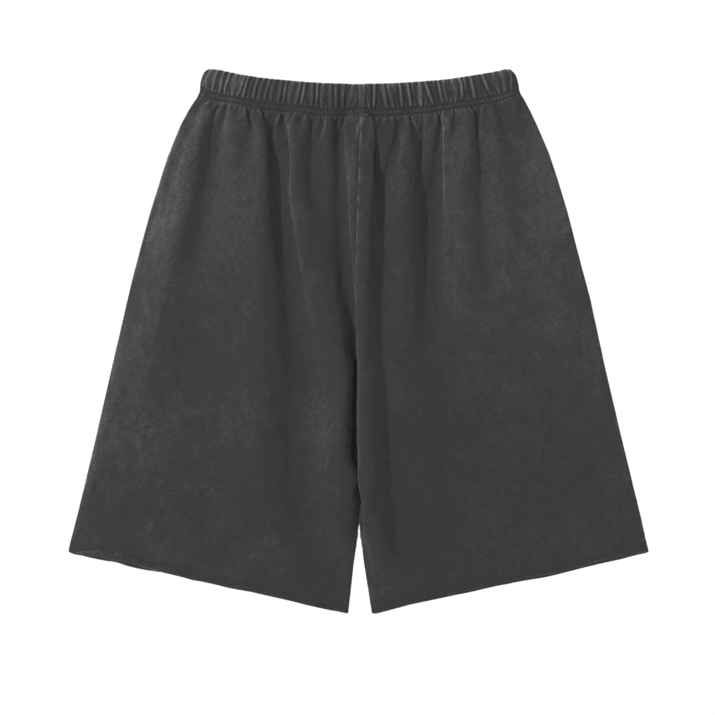 Stud Shorts Gothic Crown and Spray Paint Raw Edge Vintage Wash Shorts Vintage Wash Short Pants