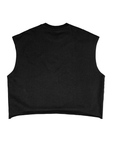 I'm a Good Boy Gay Pride on front of Black French Terry Boxy Tank Top French Terry Boxy Tank Top