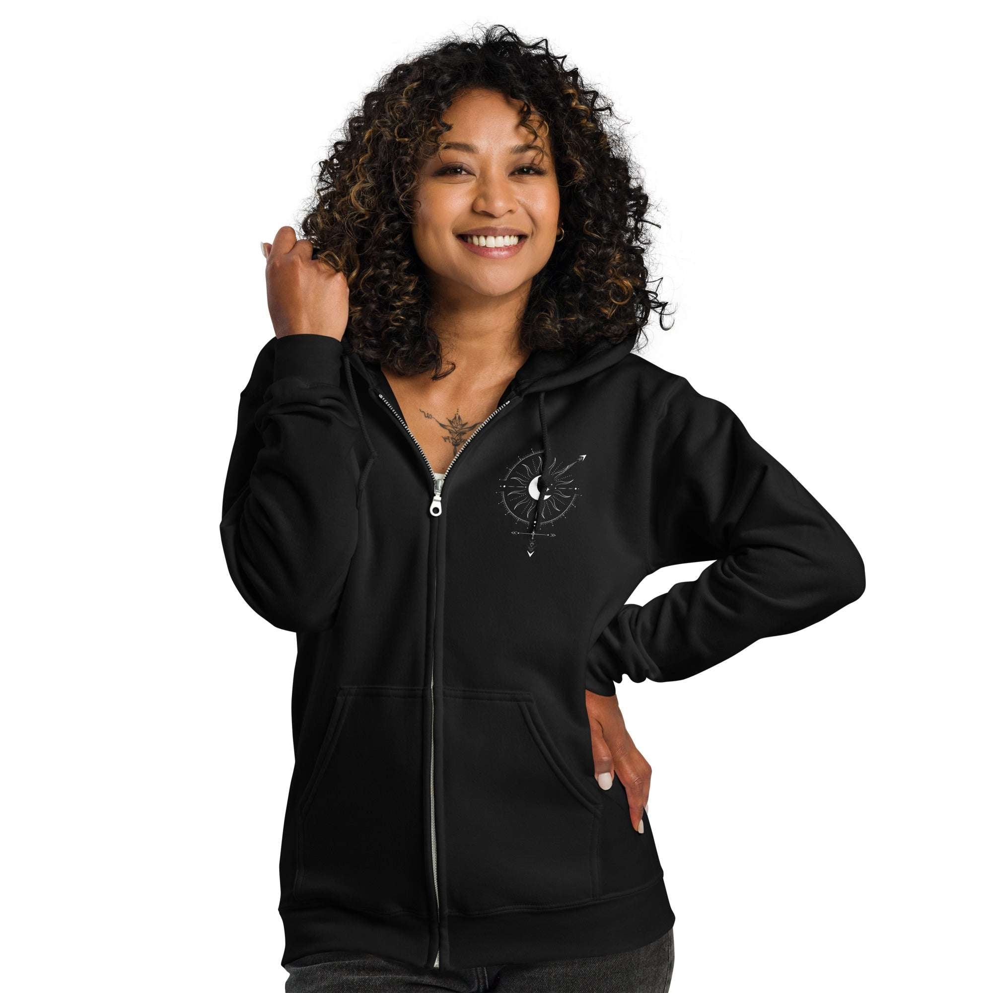 Bi-Gender Symbol Sweatshirt Intersex Pride heavy blend zip hoodie Heavy Blend Zip Hoodie