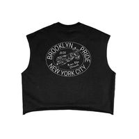 Brooklyn Pride 2025 Back Graphic Nova Edge Threads French Terry Boxy Tank Top French Terry Boxy Tank Top