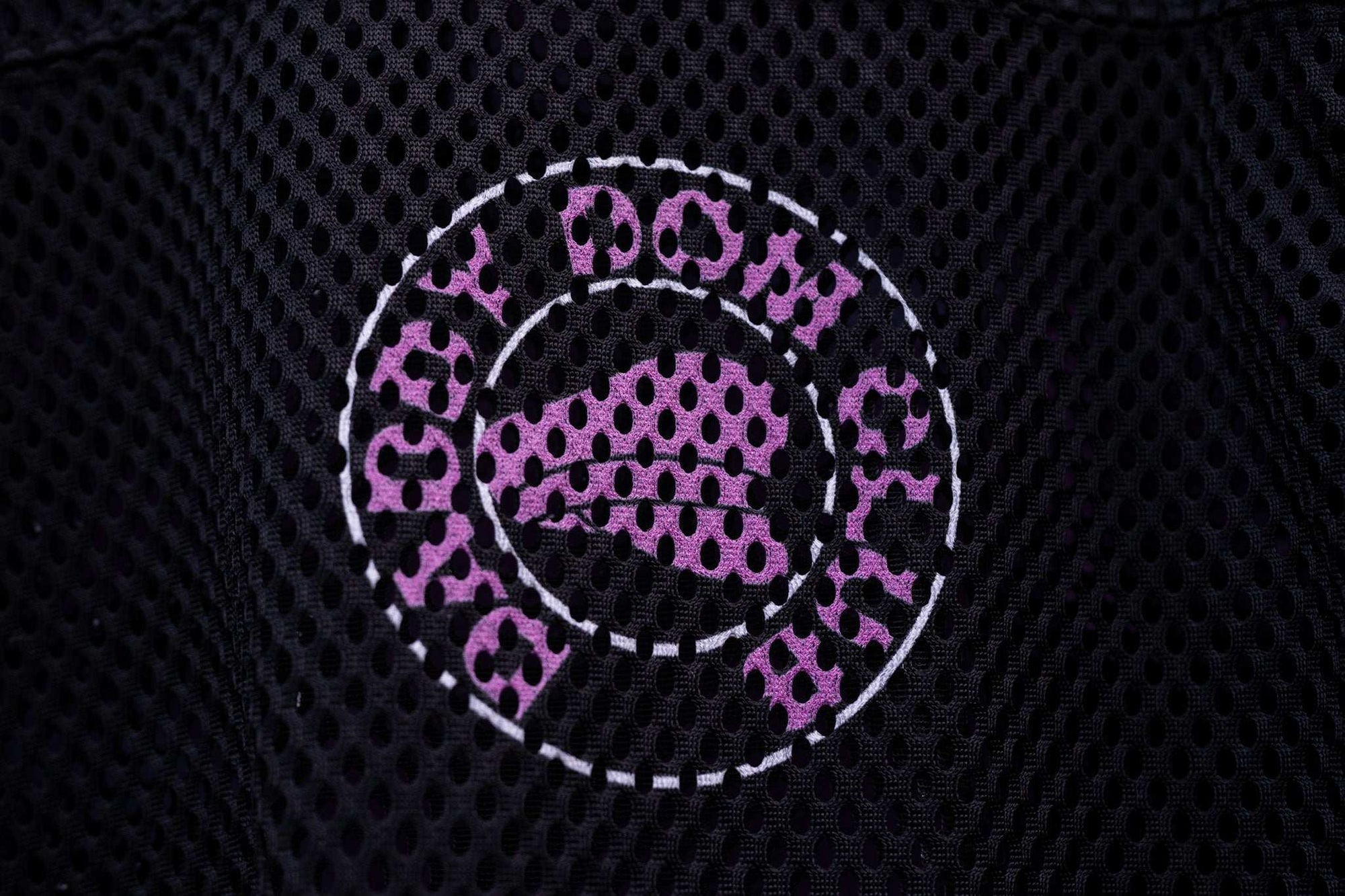 Daddy Dom Club Mesh Tee with Pink Leather Daddy Hat See-through Boxy Net T-shirt See-through Boxy Net T-Shirt