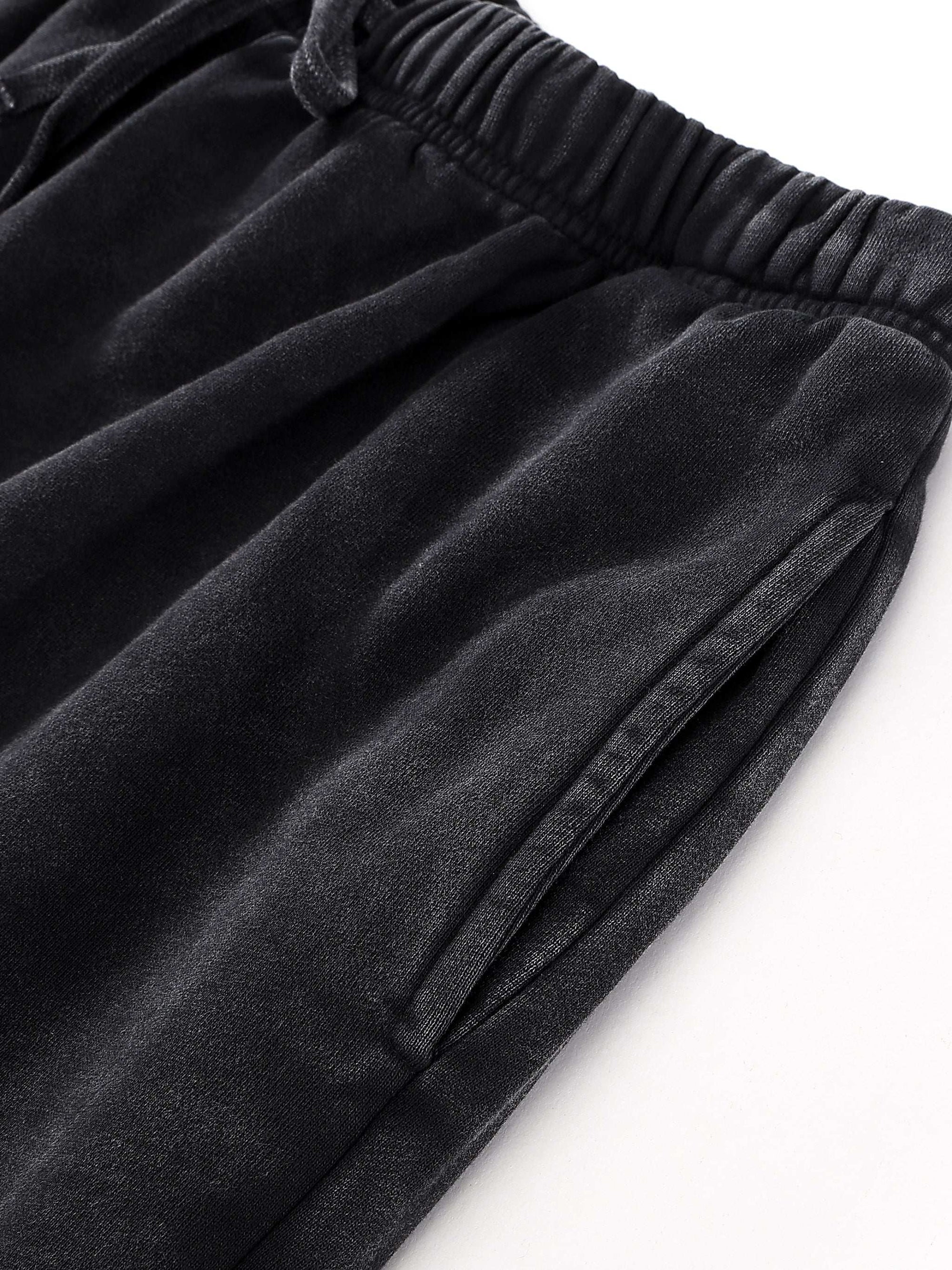 Nova Edge Threads Emblem on Scattered Edge Vintage Washed Shorts Vintage Wash Short Pants