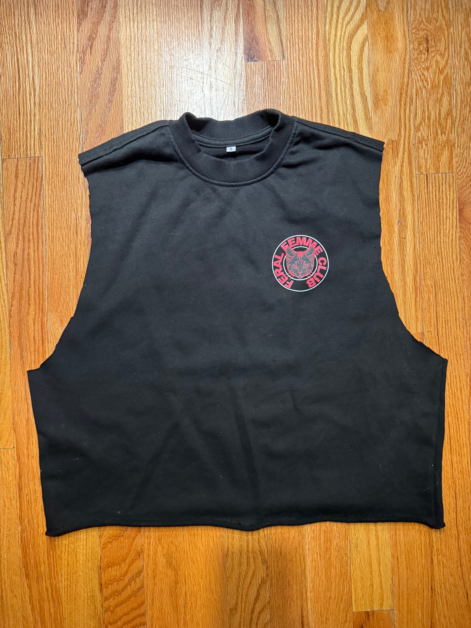 Custom - Feral Femme Club French Terry Boxy Tank Top French Terry Boxy Tank Top