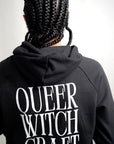 Queer Witch Craft Queer Pride Black Eco Raglan Hoodie Eco Raglan Hoodie