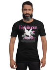 Fagalicious & Free Graphic Tee Black Pink Pegasus Bisexual Pride Relaxed Fit T-shirt Relaxed Fit T-Shirt