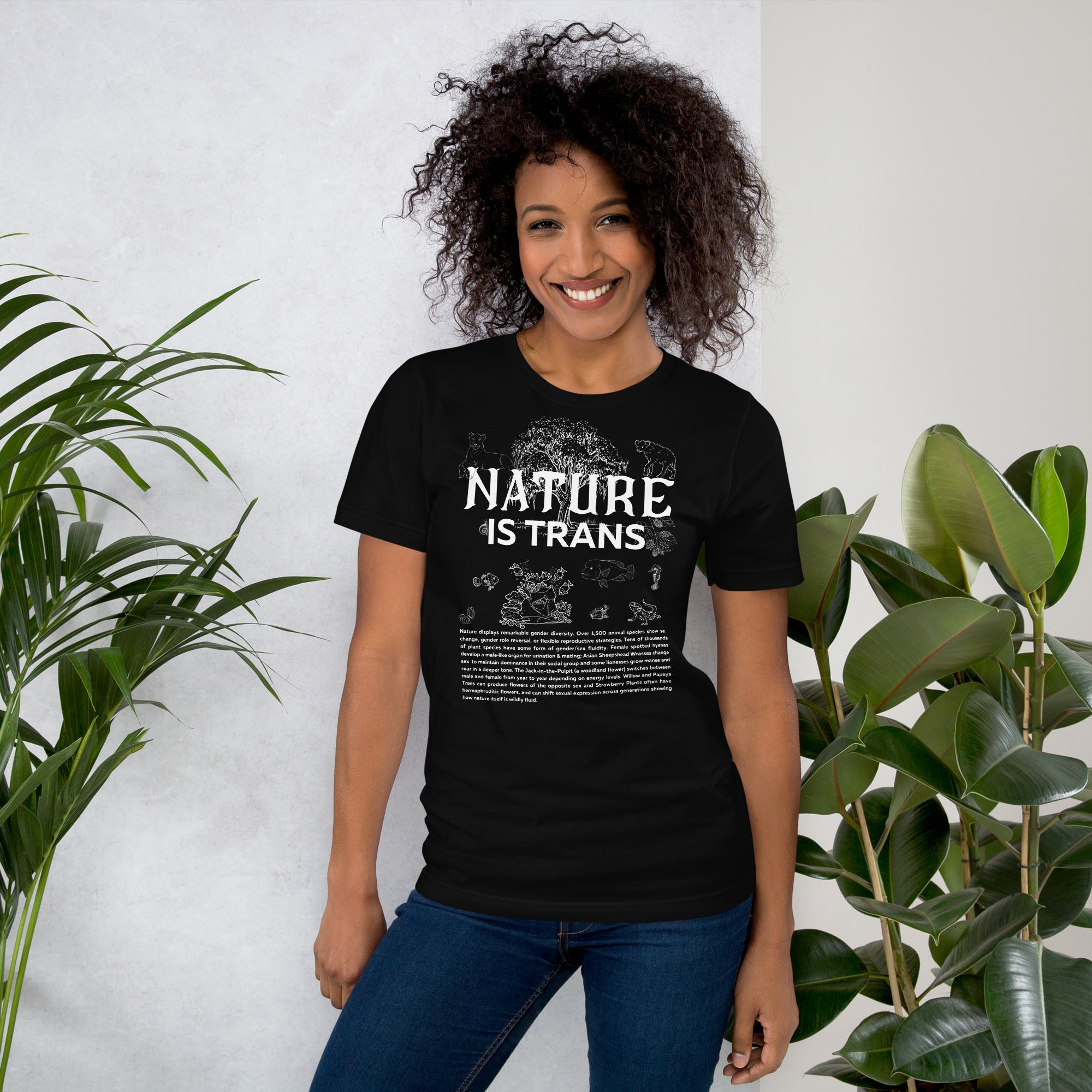 Nature is Trans Pride Shirt Support Pride Shirts Classic Relaxed fit T-Shirt
