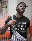 Oversized Tee Streetwear Style with Same-Gender Loving Pride written in bold letters across the chest