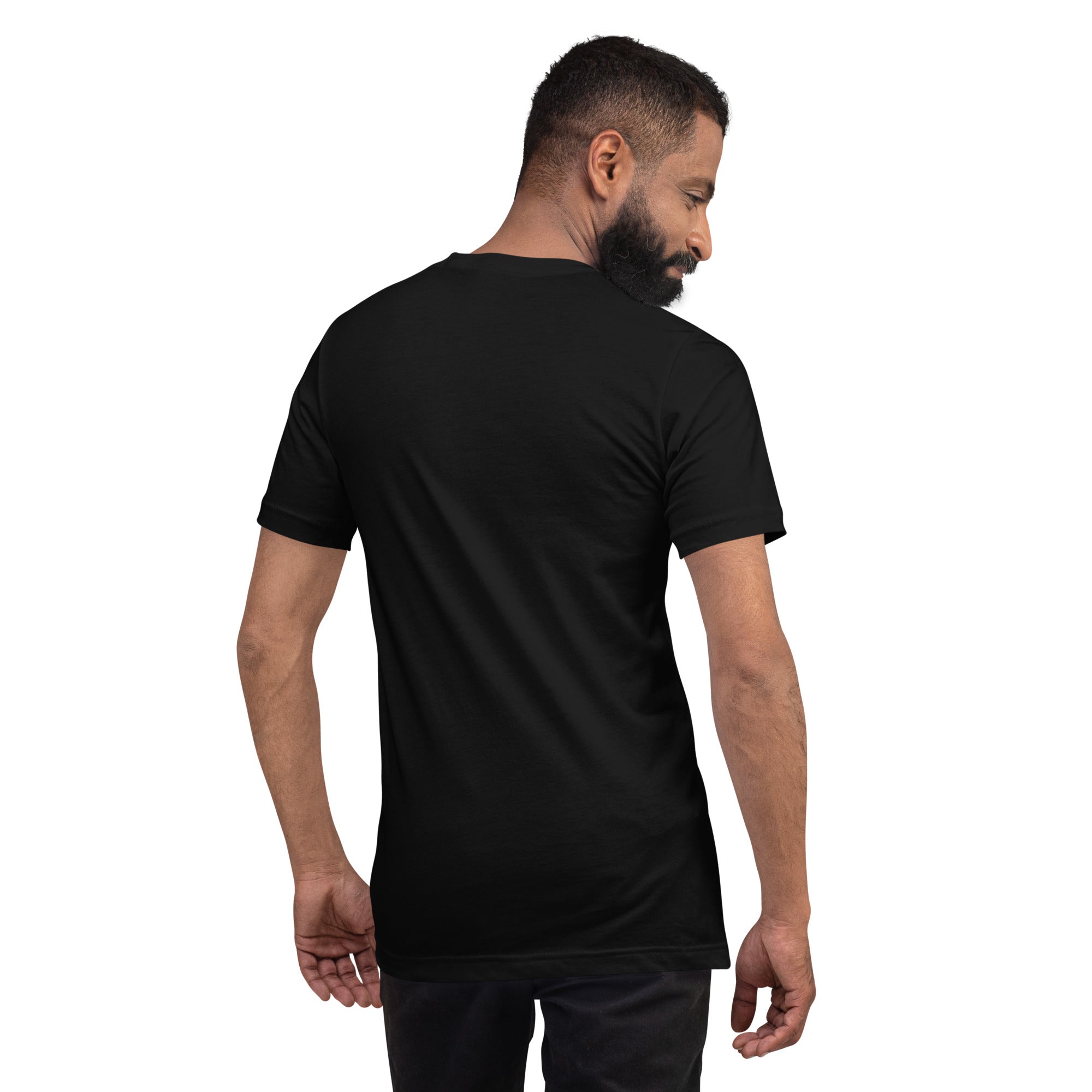 The Bear Brotherhood Gay Pride Tee Black Relaxed Fit T-shirt Relaxed Fit T-Shirt
