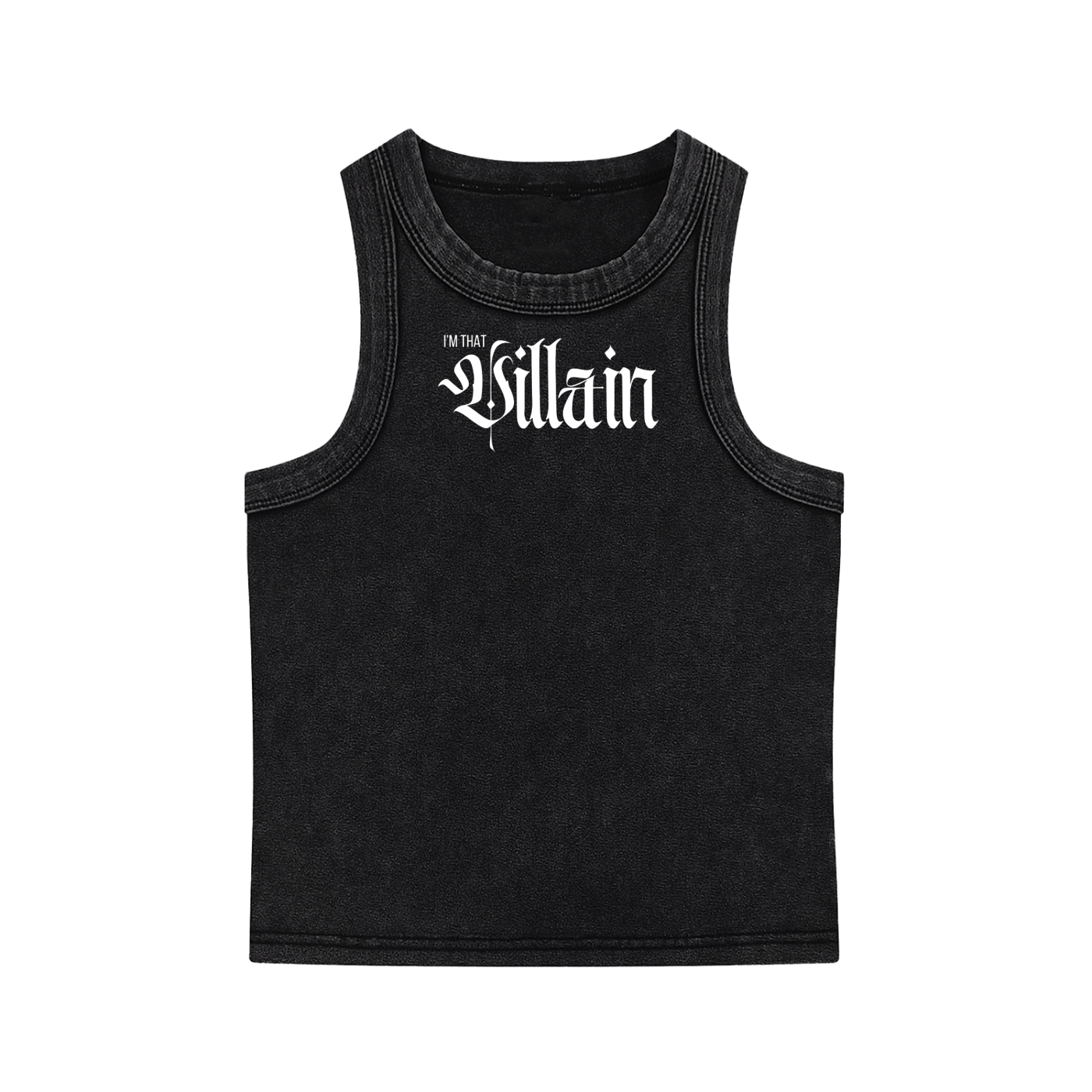 I'm That Villain Queer Pride Trans Joy Snow Wash Mini Tank Top