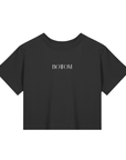 Bottom Gay Pride Crop Top Cute Pride Shirt Black Baby Tee Seamless T-Shirt