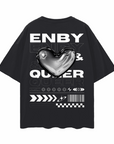 Oversize Deep Drop Shoulder Tee