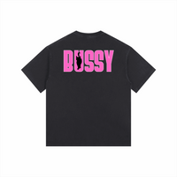 Bussy Cat Club Size Inclusive Pride Tee Black & Pink Vintage Wash Oversize Tee Vintage Wash Oversize Tee