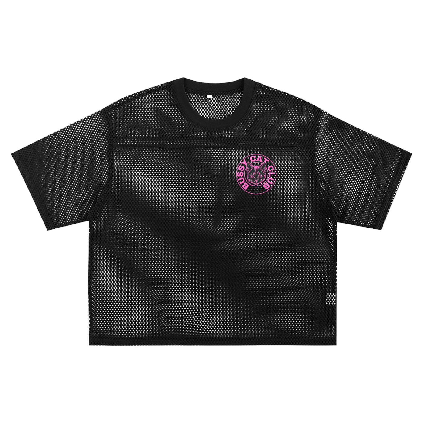 Bussy Cat Club See-through Boxy Net T-shirt See-through Boxy Net T-Shirt