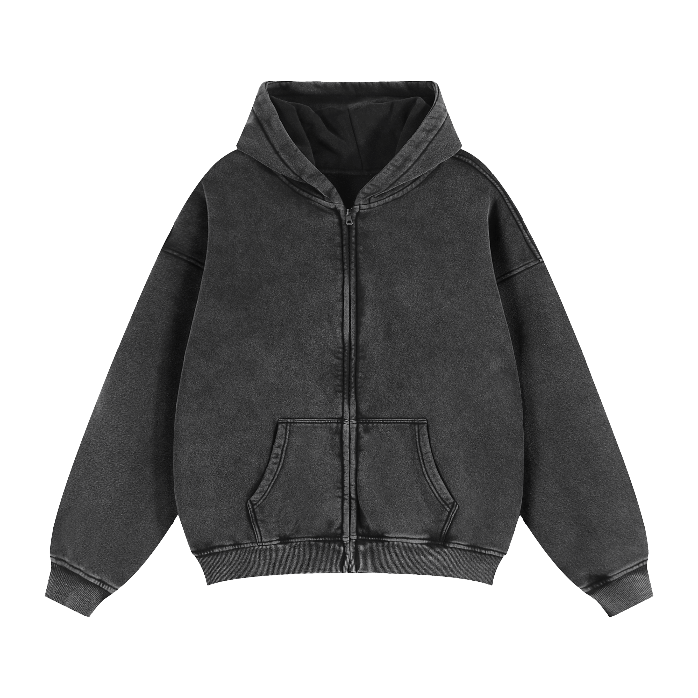 No Tyrants No Billionaires Protest Hoodie Zip-Through Boxy Fleece Hoodie Zip-Through Boxy Hoodie