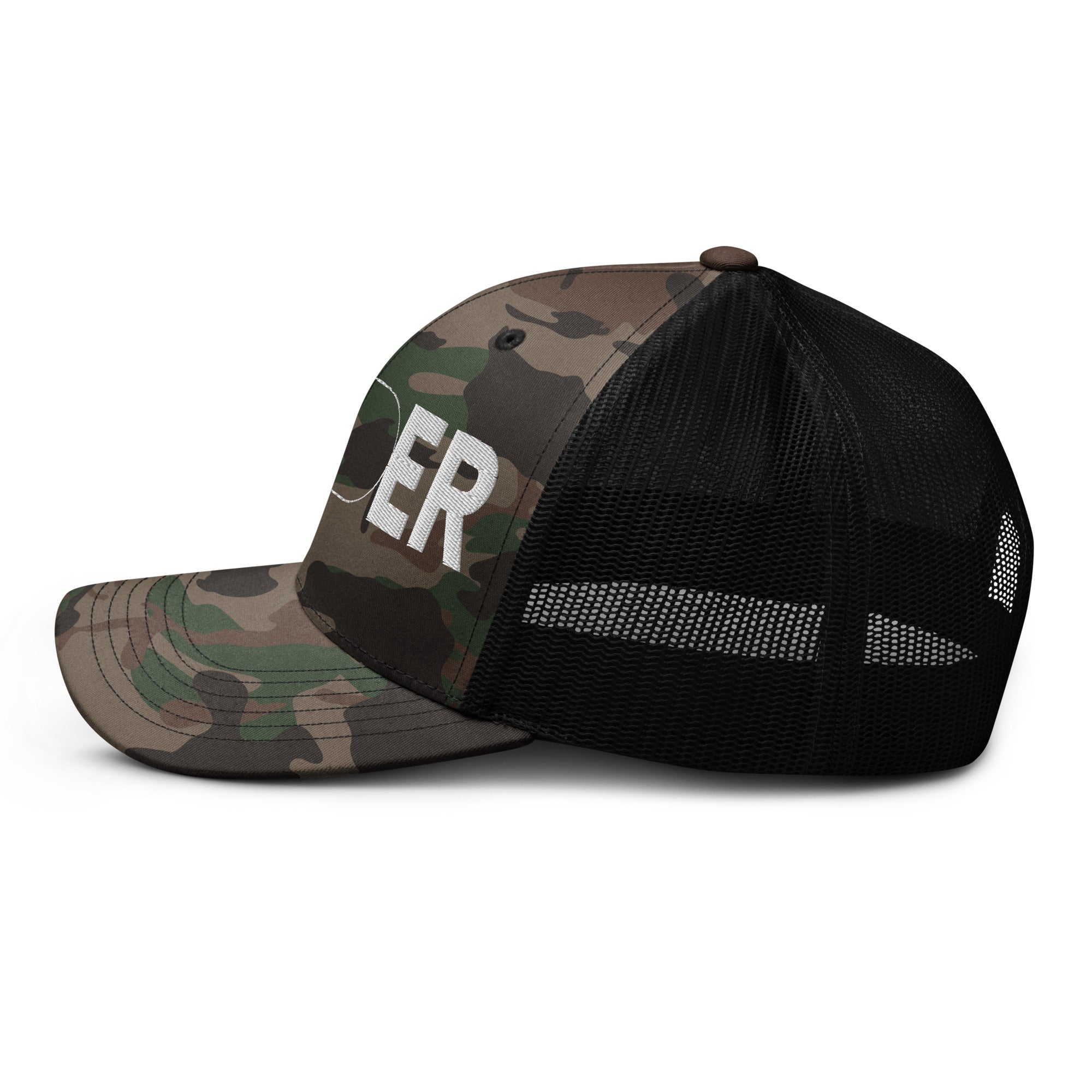 End Gender Camouflage Trucker Hat Gender Liberation Hat Retro Trucker Hat