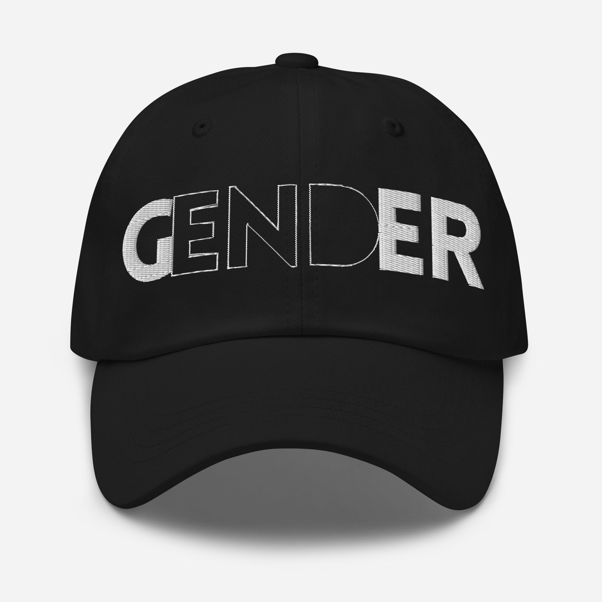 End Gender Black Hat TGNC Pride and Protest Classic Baseball Hat Classic Hat
