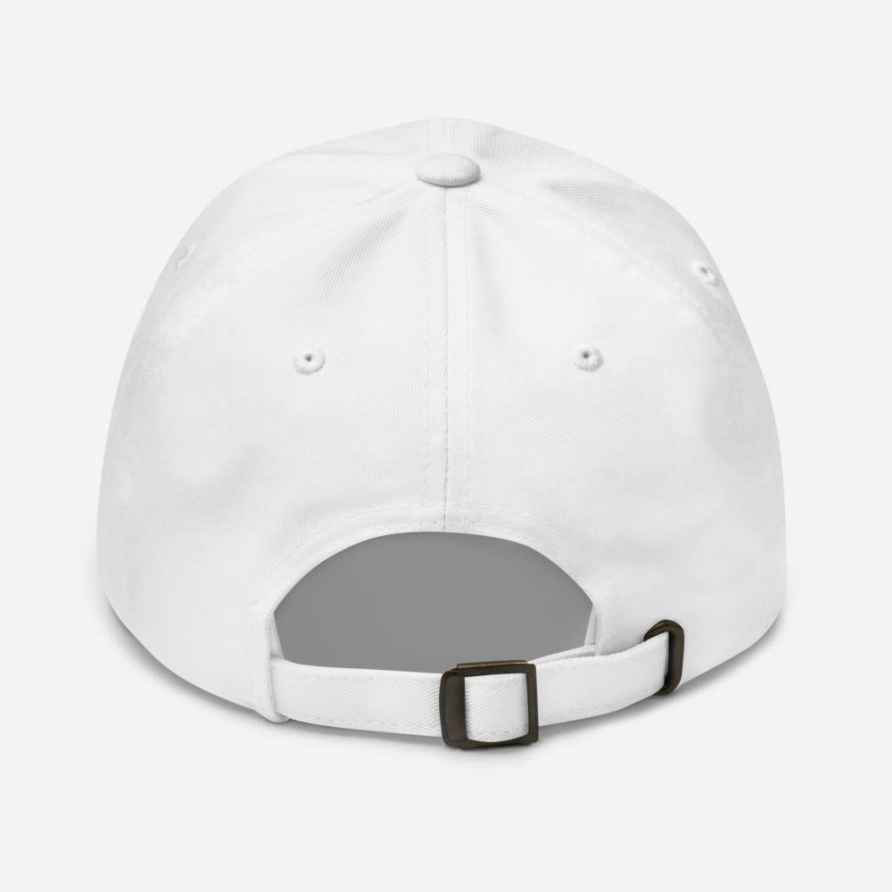 Nova Edge Threads Emblem Symbol on White Classic Hat