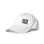 Nova Edge Threads Emblem Embroidered Symbol on Classic White Hat Classic Hat