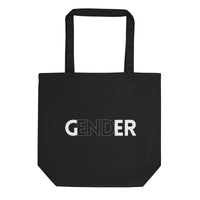 End Gender Black Eco Tote Bag Eco Tote