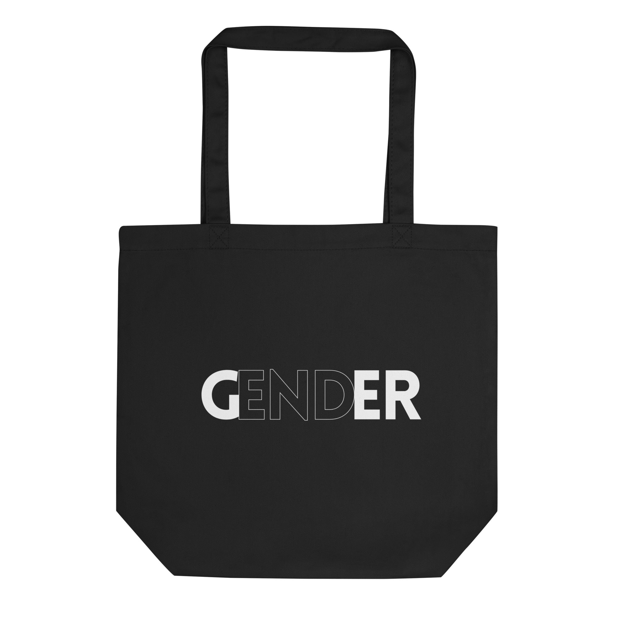 End Gender Black Eco Tote Bag Eco Tote