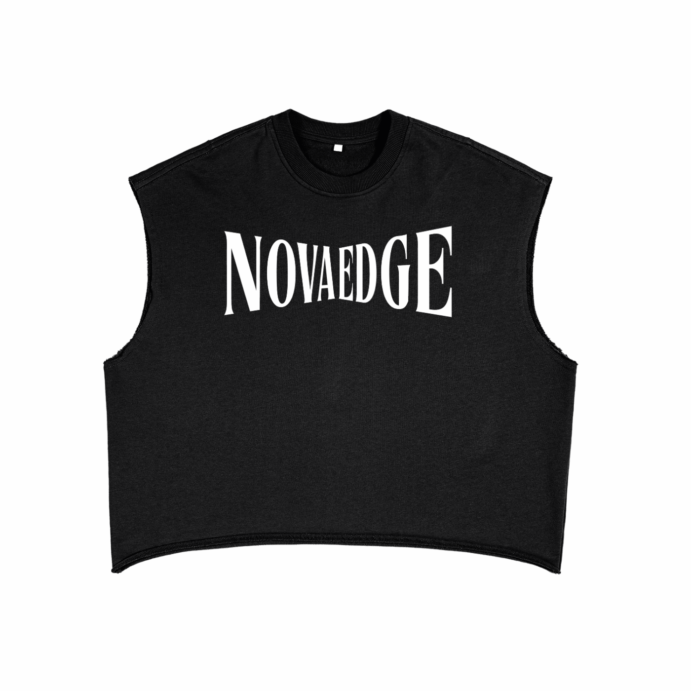 Nova Edge Boxing Aesthetic Pride Merch Black French Terry Boxy Tank Top French Terry Boxy Tank Top