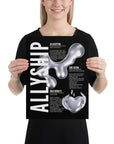 Tips on how to be an Ally Poster Enhanced Matte Paper Poster Matte Paper Poster