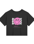 Bi Pride T-Shirt Black Pink Crop Top Pride Baby Tee Seamless T-Shirt