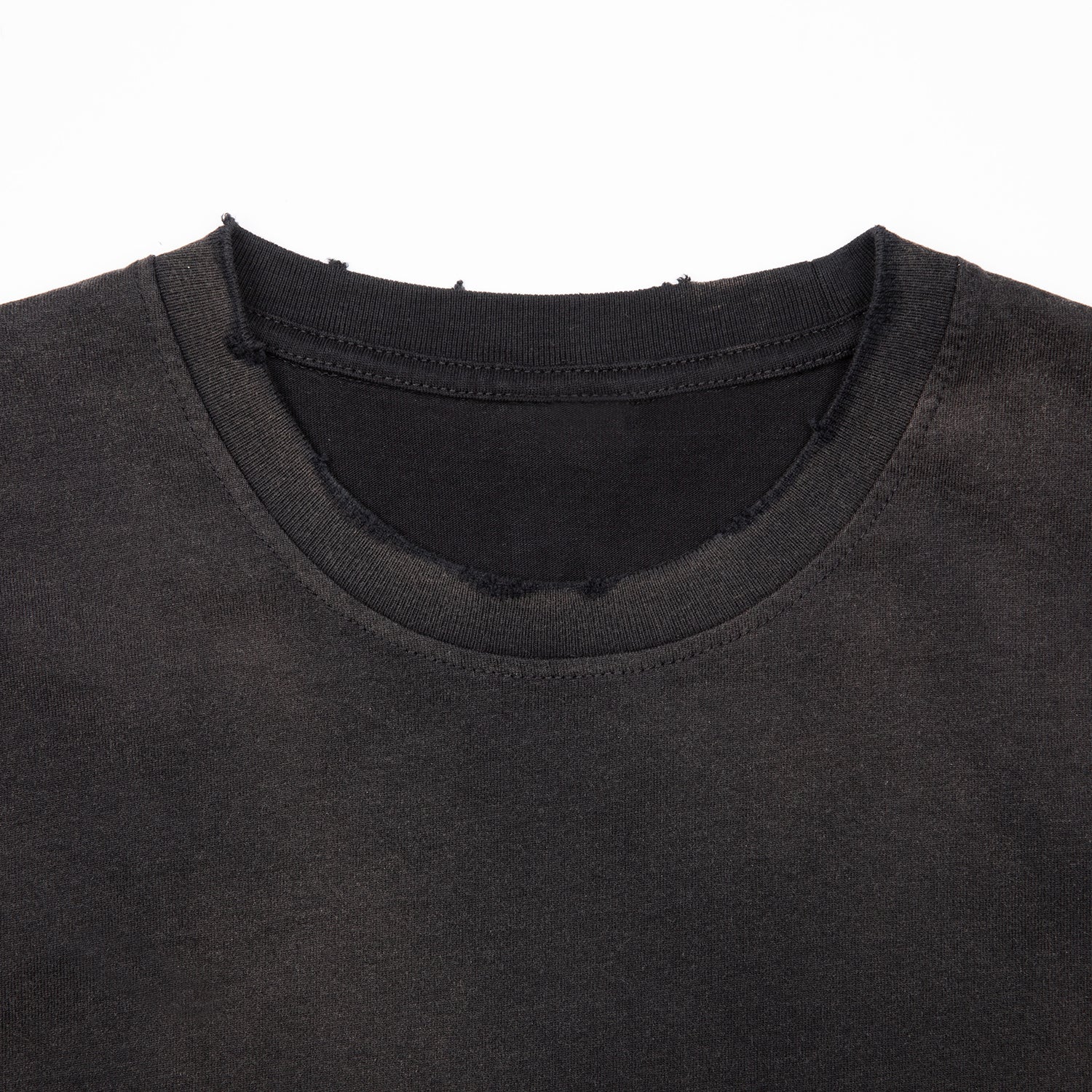 Nádleeh Hastii Navajo Nation Two Spirit Pride Black Gray Vintage Wash Frayed T-Shirt Vintage Wash Frayed T-Shirt