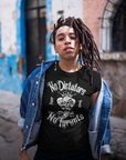 No Dictators No Tyrants No Kings Protest Tee Power to the People T-Shirt Relaxed Fit T-Shirt