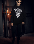 No Kings Protest Tee Punk Power to the People Oversize Tee Oversize Deep Drop Shoulder Tee - 190 GSM