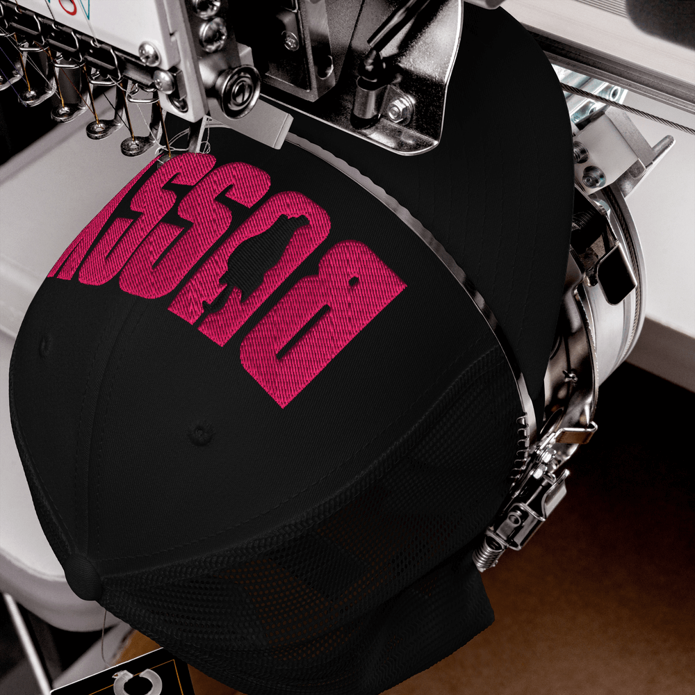 Bussy Cat Club Gay Pride Trans Pride Black Retro Trucker Hat Retro Trucker Hat