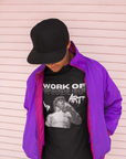 Work of Art T-Shirt Statue with Top Surgery Scars Trans Pride Relaxed Fit T-Shirt Relaxed Fit T-Shirt