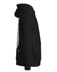 Gender Outlaw Mad Rabbit Streetwear Style Graphic Eco Friendly Black Raglan Hoodie Eco Raglan Hoodie