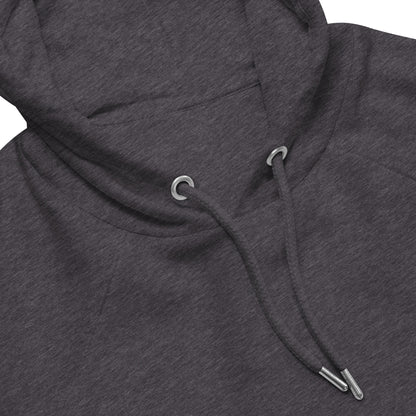 Nova Edge Threads Logo Black or Gray Sweatshirt with Sleeve and Back Designs Eco Raglan Hoodie