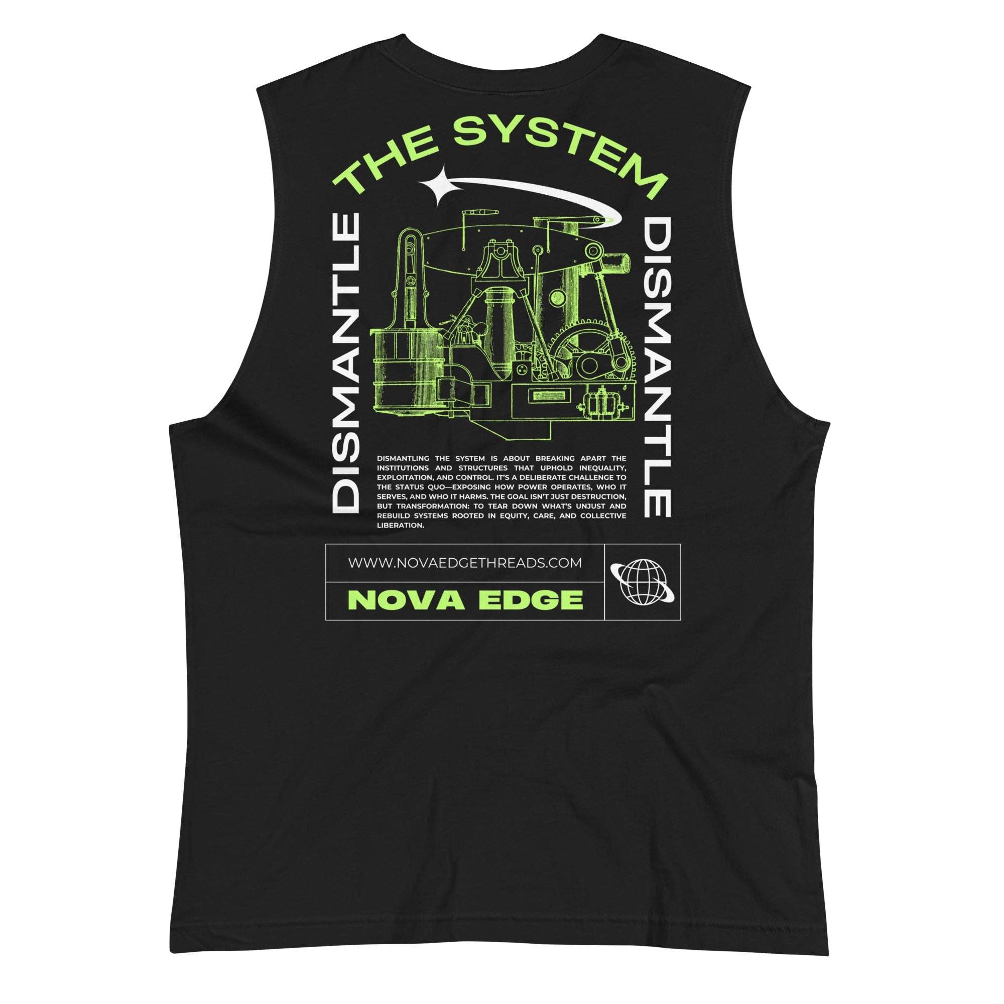 dismantle the system t-shirt