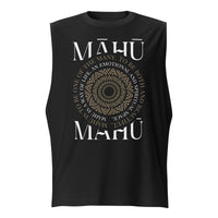 Māhū Pride Hawaiian Culture on Front of Black Relaxed Fit Sleeveless Tank Top Relaxed Fit Sleeveless Tank Top