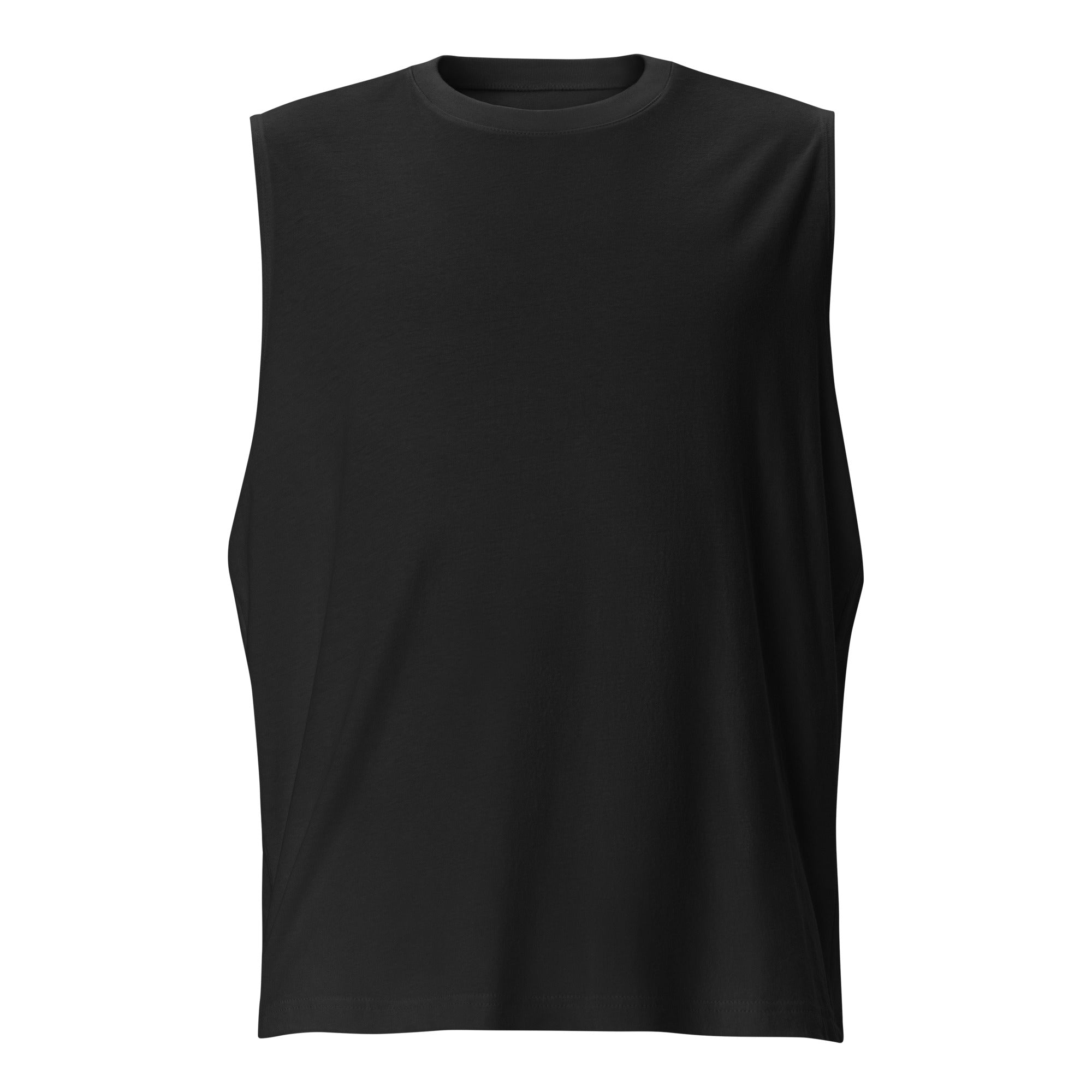 Queer Witchcraft Unholy Queer Pride on back of black Muscle Fit Relaxed Fit Tank Top Relaxed Fit Sleeveless Tank Top