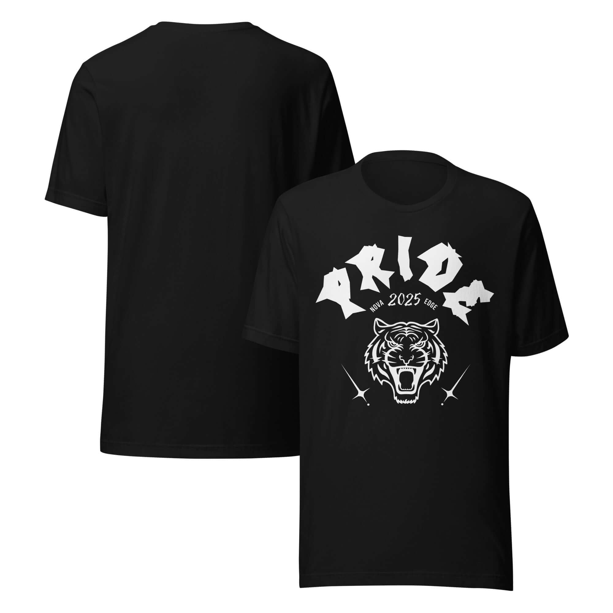 Brooklyn Pride 2025 Tattoo & Punk Inspired Design Black Relaxed Fit T-Shirt Relaxed Fit T-Shirt