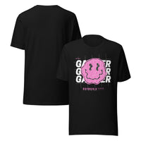 Gaymer Graphic Tee Gay Pride Pink Smiley Relaxed Fit T-shirt Relaxed Fit T-Shirt