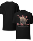 The Bear Brotherhood Gay Pride Tee Black Relaxed Fit T-shirt Relaxed Fit T-Shirt