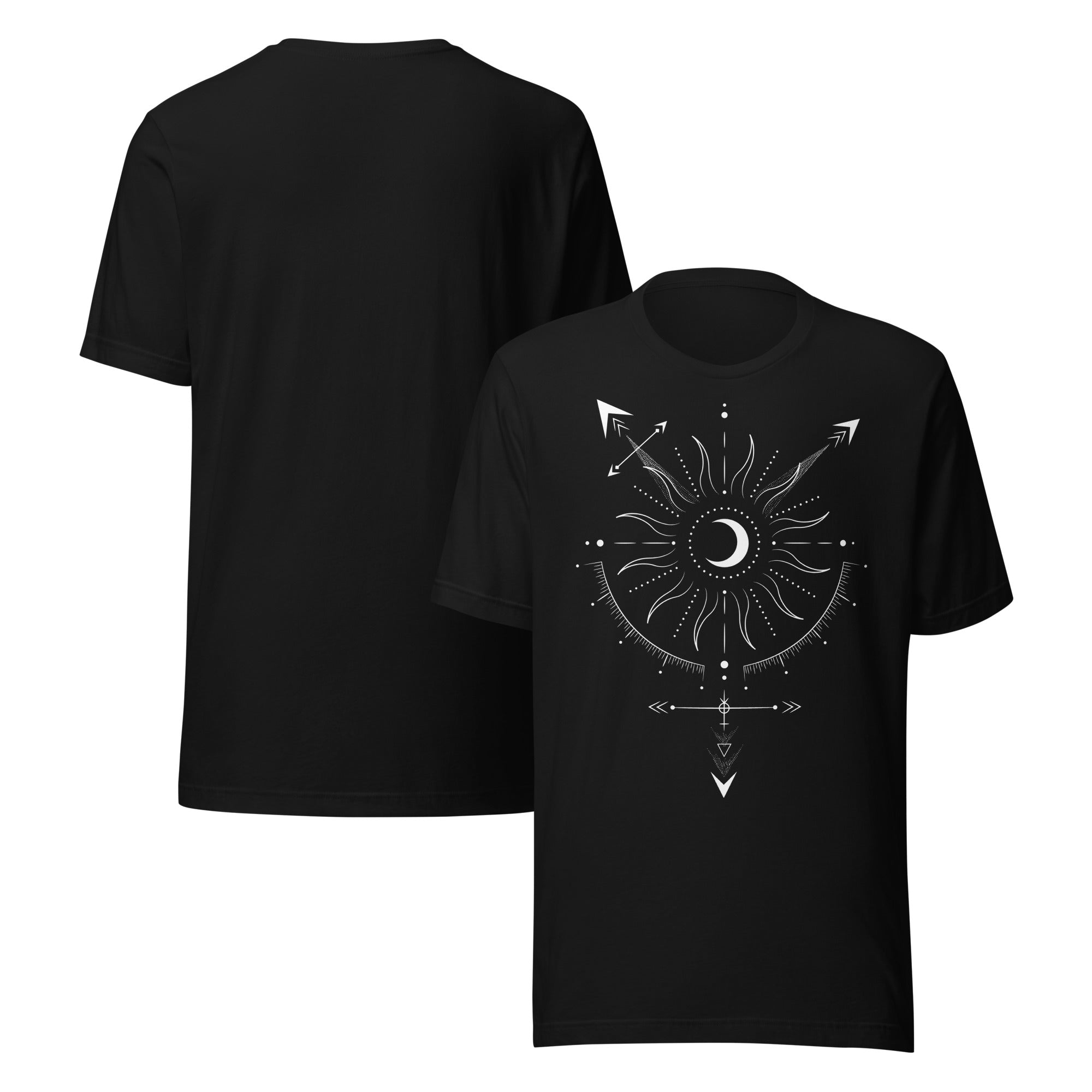 Trans Gender Symbol v1 Celestial Design Trans Pride Graphic Tee Relaxed Fit T-Shirt Relaxed Fit T-Shirt